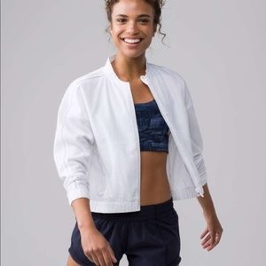 Lululemon Pack Light Bomber in White